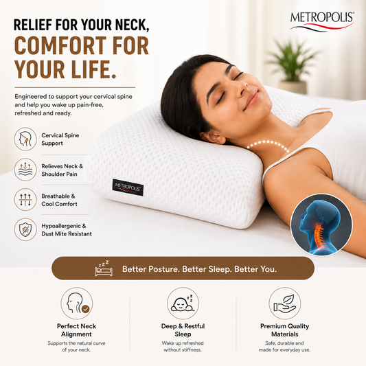 Cervical Orthopedic Memory-foam Pillow