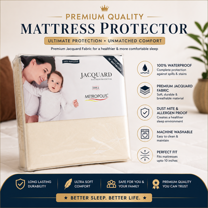Waterproof Super Soft Mattress Protector (King)