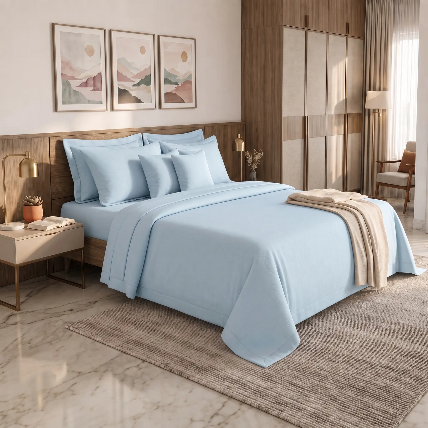 A Blank canvas for a Beautiful Bed